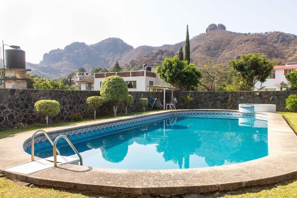 Hostal Villa Quieta Tepoztlan Bagian luar foto